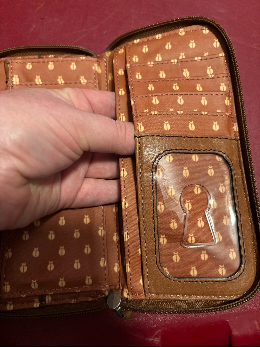 Fossil Wallet w/ matching wallet - Picture 9 of 16
